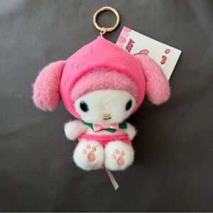 Sanrio The Fruit Series Strawberry My Melody Plush/Keychain